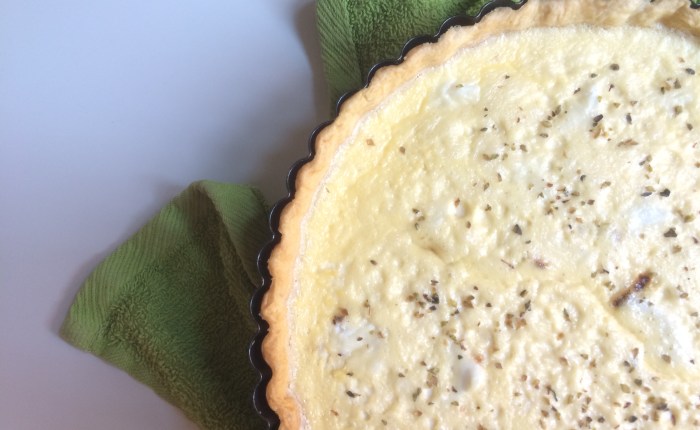 Caramelised Onion and Goat’s Cheese&nbsp;Tart